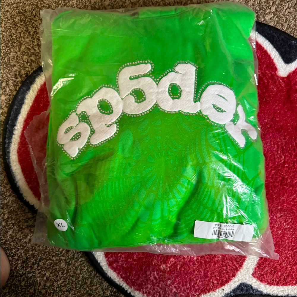 Green OG Sp5der Hoodie *NEW*
